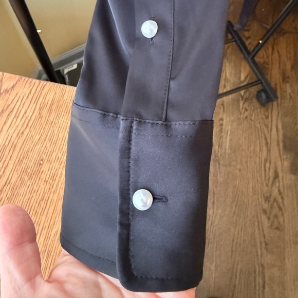 Generation Love Zinnia Belted Black Pearl Buttons Shirt - Picture 5 of 8